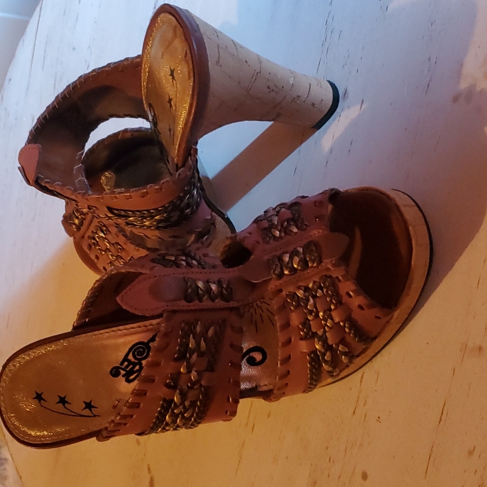 Cork Platform Sandal